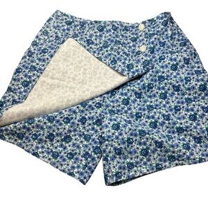 Vintage Blue Floral Skort – Vintage 10 (Modern 6)